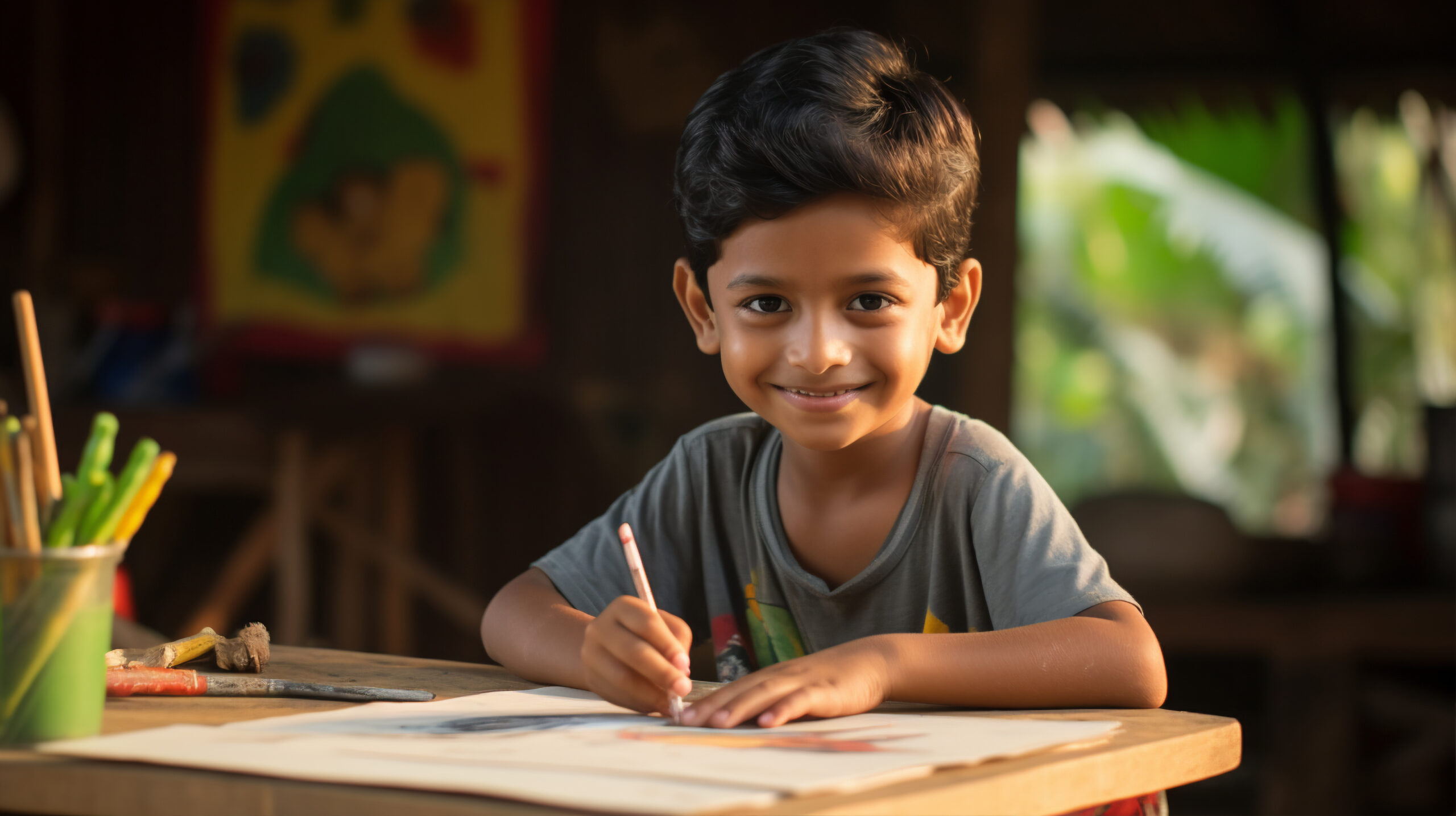 Learning and Growing at Kiddonia A Good Preschool in Wakad Pune 1 portrait young boy scaled