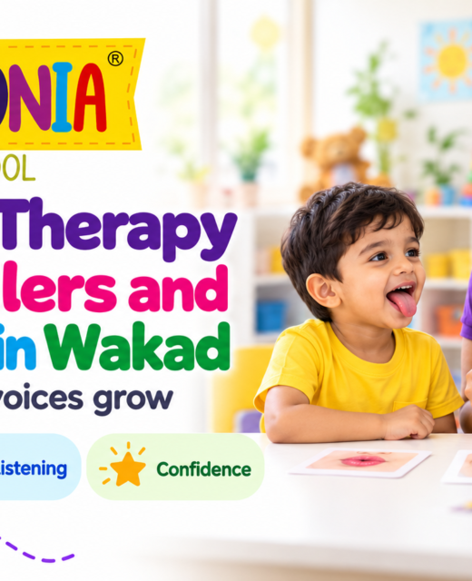 Speech Therapy for Toddlers & Children in Wakad